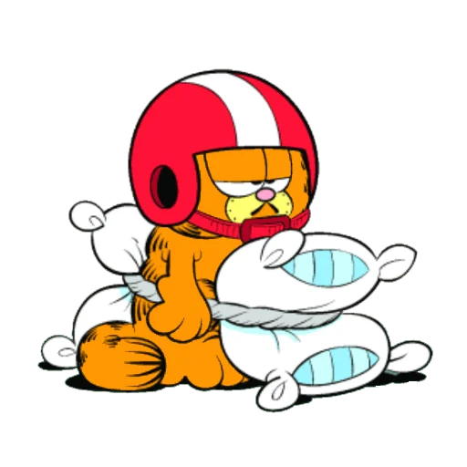 Стикер Garfield & friends