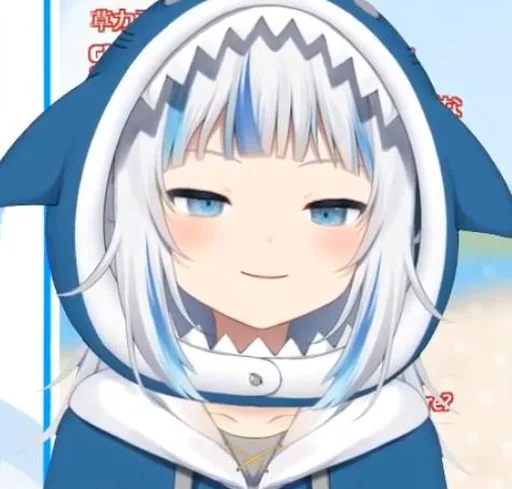 Стикер Gawr Gura's a