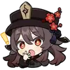Стикер Genshin Chibi