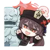 Стикер Genshin Chibi