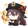 Стикер Genshin Chibi
