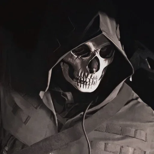 Стикер Ghost Call of duty