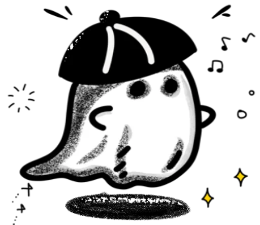 Стикер Ghost