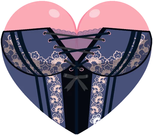 Стикер Girls Heart