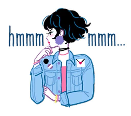 Стикер Girls talk club