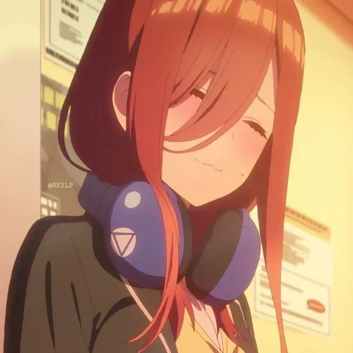 Стикер Мику Накано