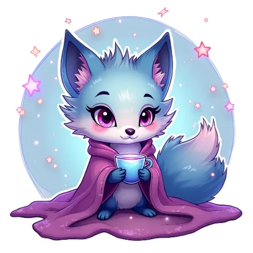 Стикер Glimmer Fox
