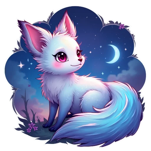 Стикер Glimmer Fox