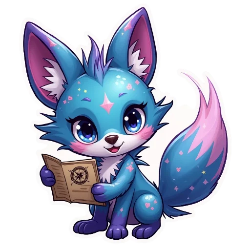 Стикер Glimmer Fox