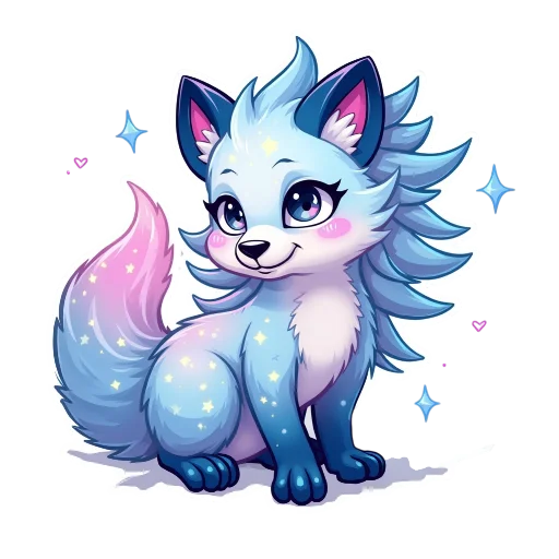 Стикер Glimmer Fox