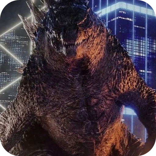 Стикер Godzilla
