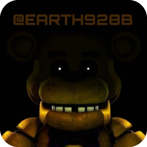 Стикер Golden Freddy FNAF