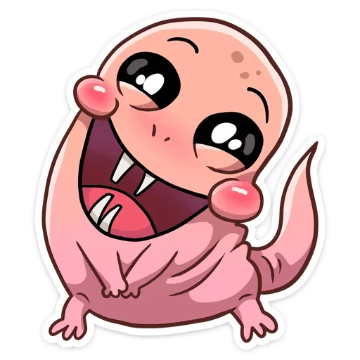 Стикер Голый землекоп | Naked mole