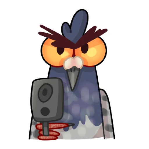 Стикер Голупь Саня