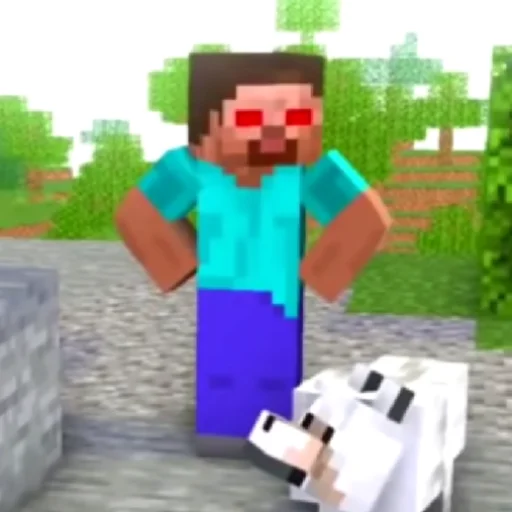 Стикер Minecraft