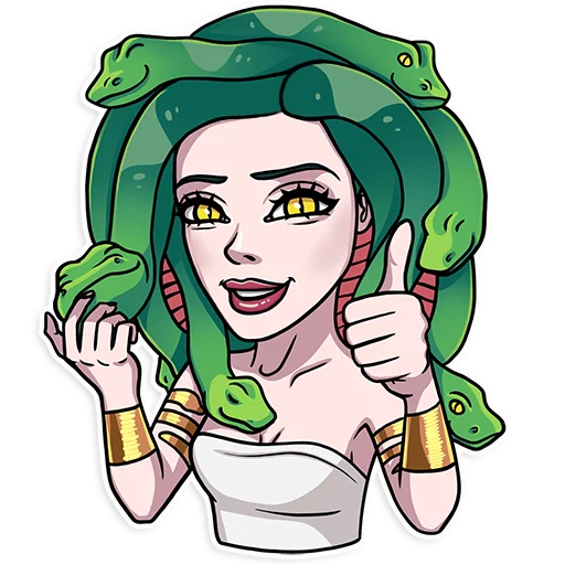 Стикер Medusa