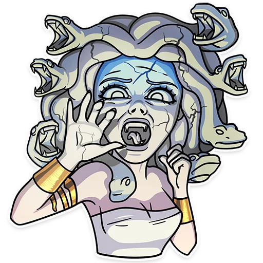 Стикер Medusa