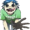 Эмодзи Gorillaz