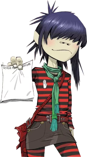 Стикер Gorillaz Pack