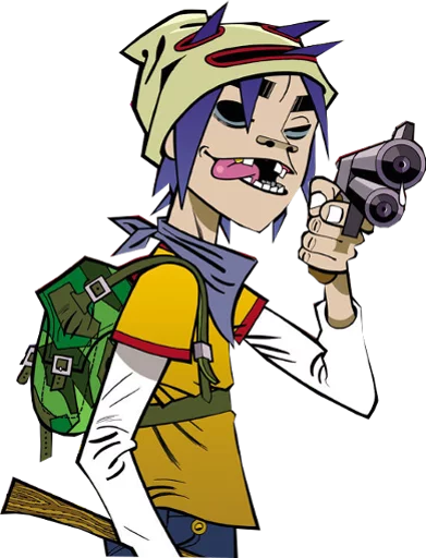 Стикер Gorillaz Pack