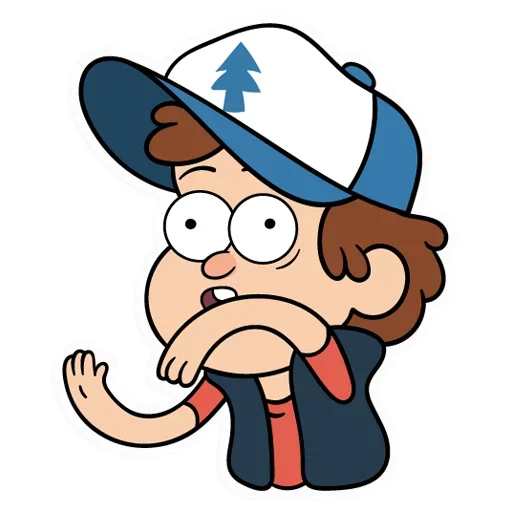 Стикер Gravity Falls Ukrainian