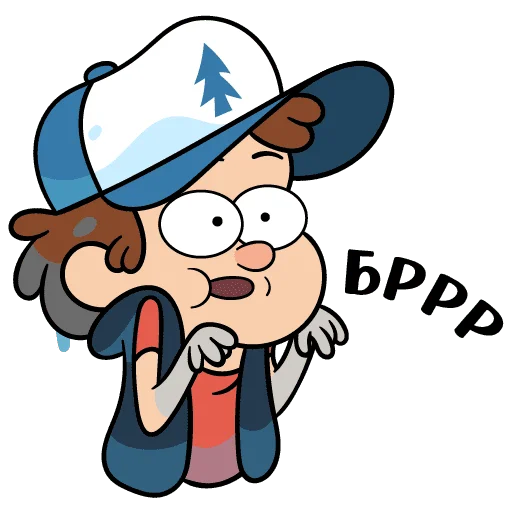 Стикер Гравити Фоллз