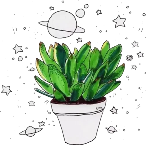 Стикер Green Cactus
