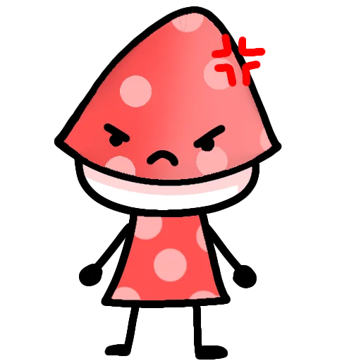 Стикер Грибушик