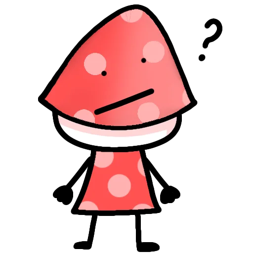 Стикер Грибушик