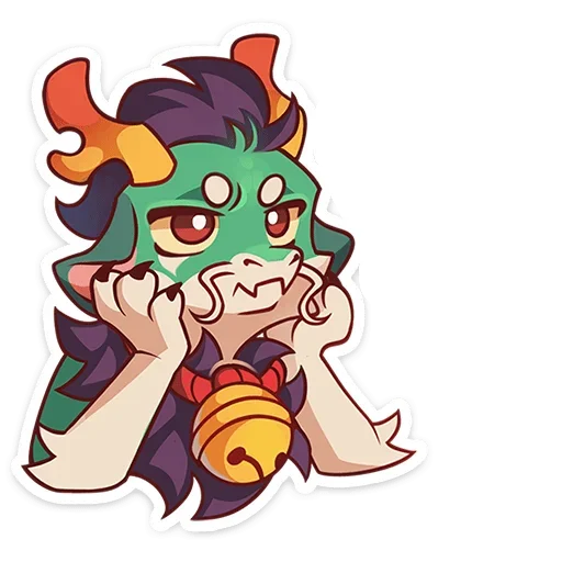 Стикер Грин без надписей