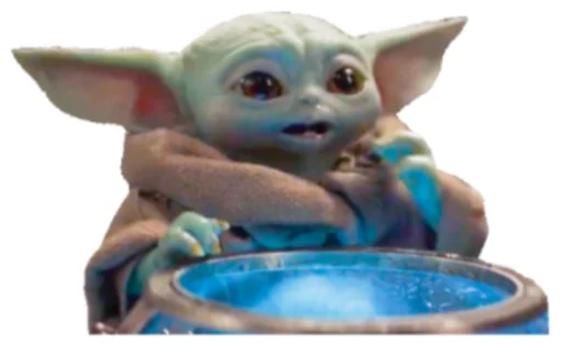 Стикер Грогу