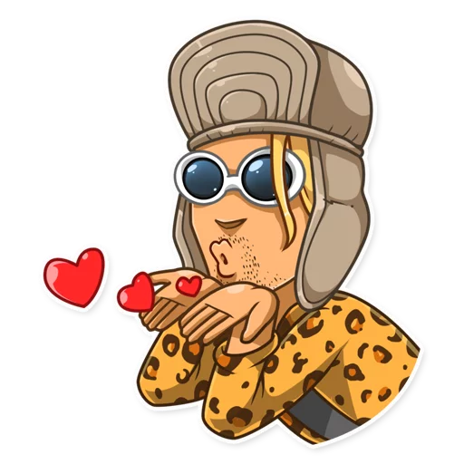 Стикер Kurt Cobain