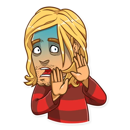 Стикер Kurt Cobain