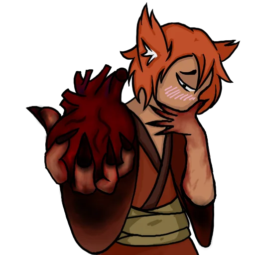 Стикер HEART ABYSS