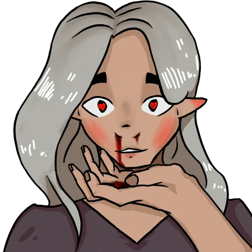 Стикер HEART ABYSS