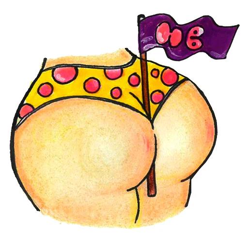 Стикер HUBABUBA_oops