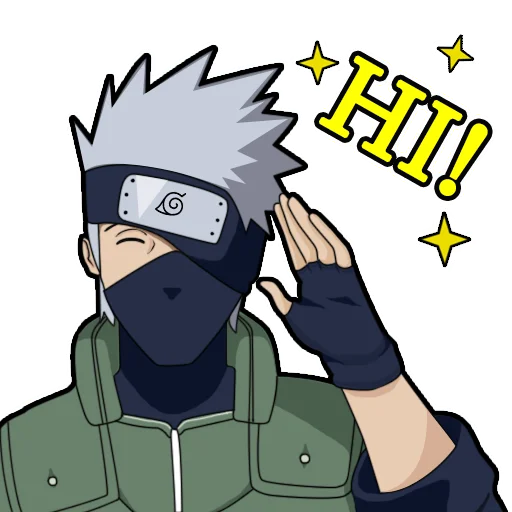 Стикер Hatake Kakashi