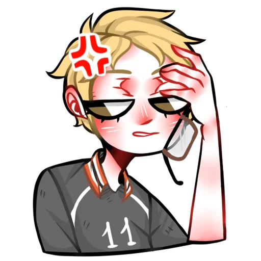 Стикер Haikyuu (RoritoZokaru)