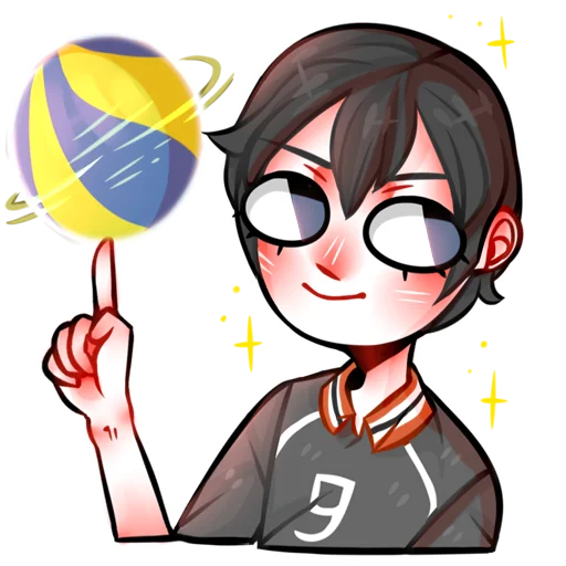 Стикер Haikyuu (RoritoZokaru)