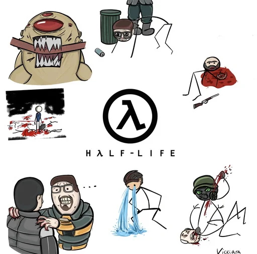 Стикер Half Life