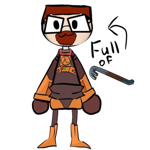 Стикер Half Life