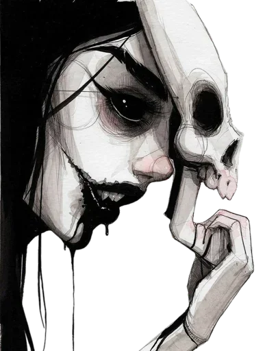 Стикер Halloween Anime