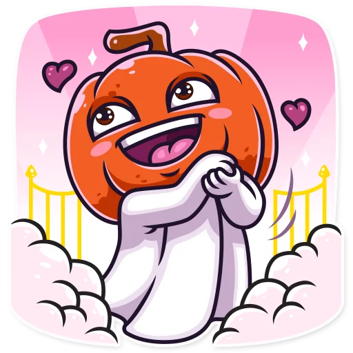 Стикер Halloween Ghost