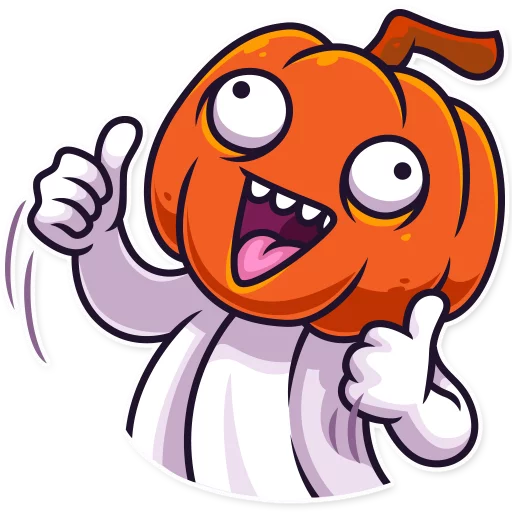 Стикер Halloween Ghost