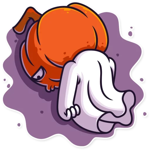 Стикер Halloween Ghost