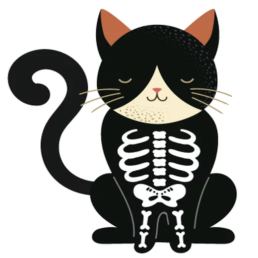 Стикер Halloween animals