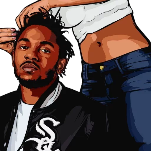 Стикер Black Love