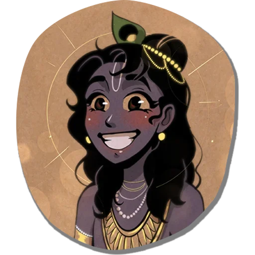Стикер Hare Krishna ❤️