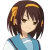 Стикер Haruhi Suzumiya