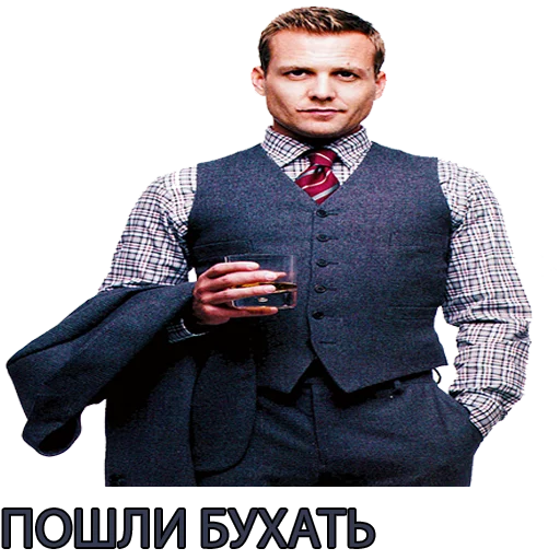 Стикер Harvey Specter Russian Speaker ™